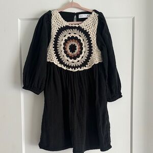 ZARA Girls Cotton Dress Size 6